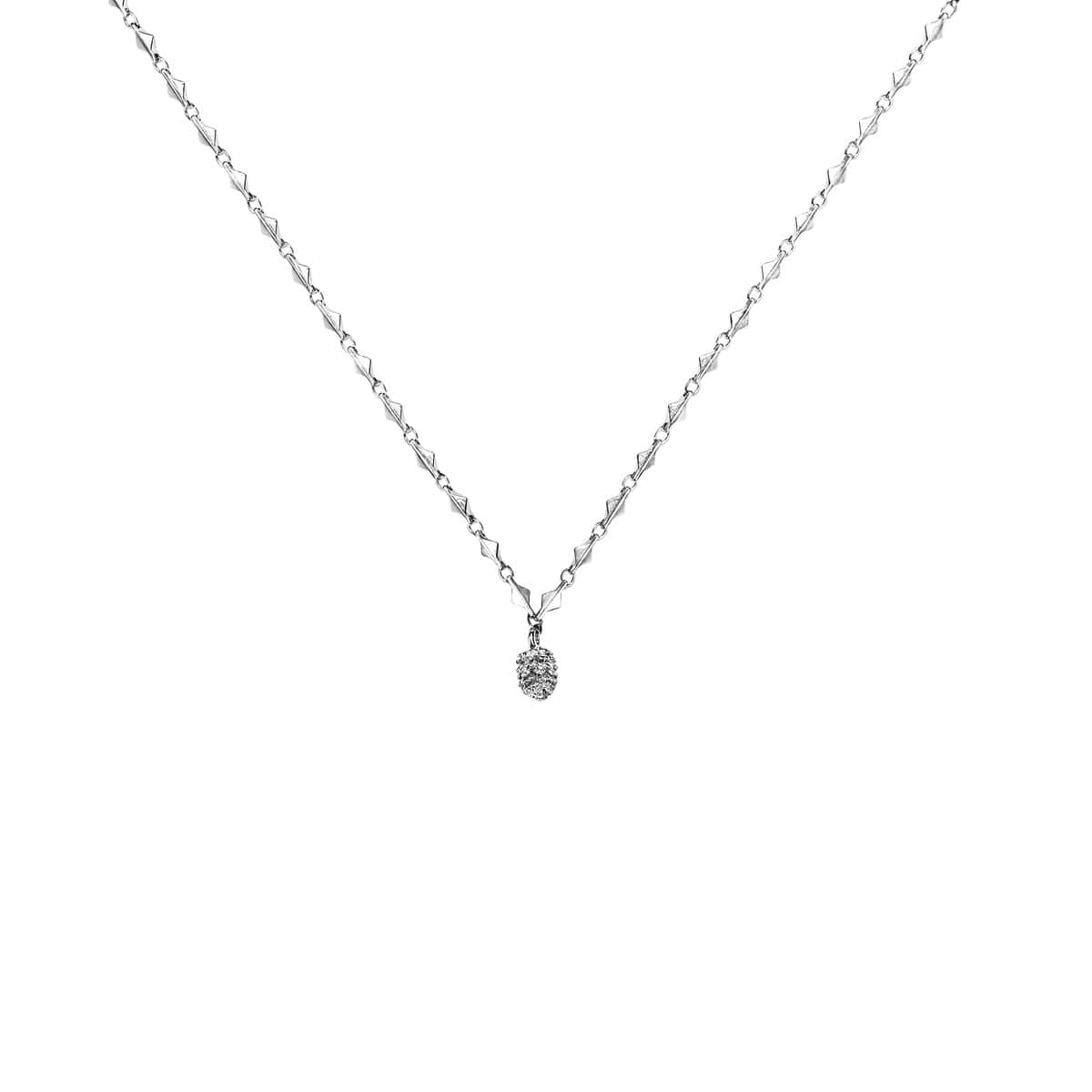 PINE TREE necklace(WHITE) 