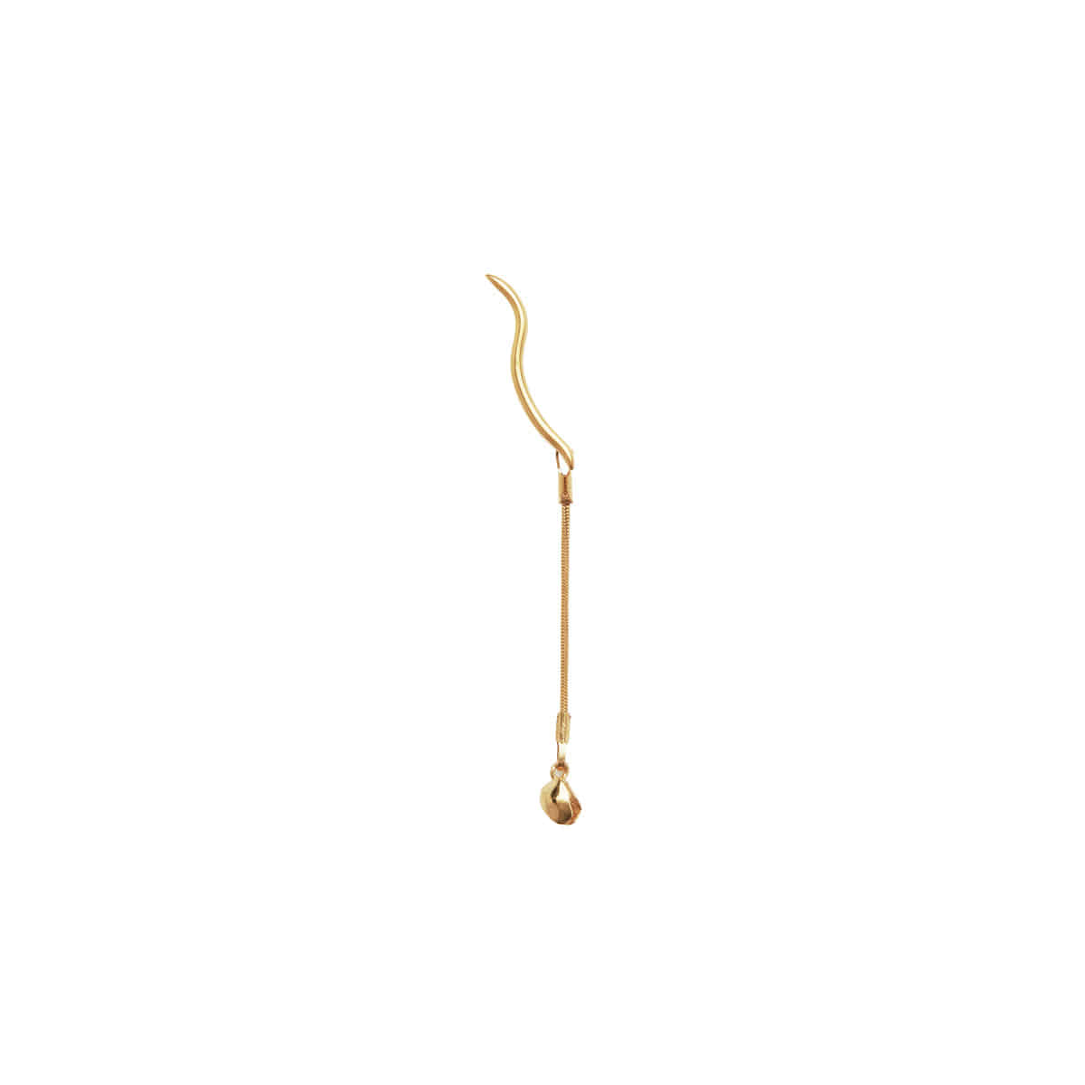 BUD drop-earring (GOLD)-Single piece- 