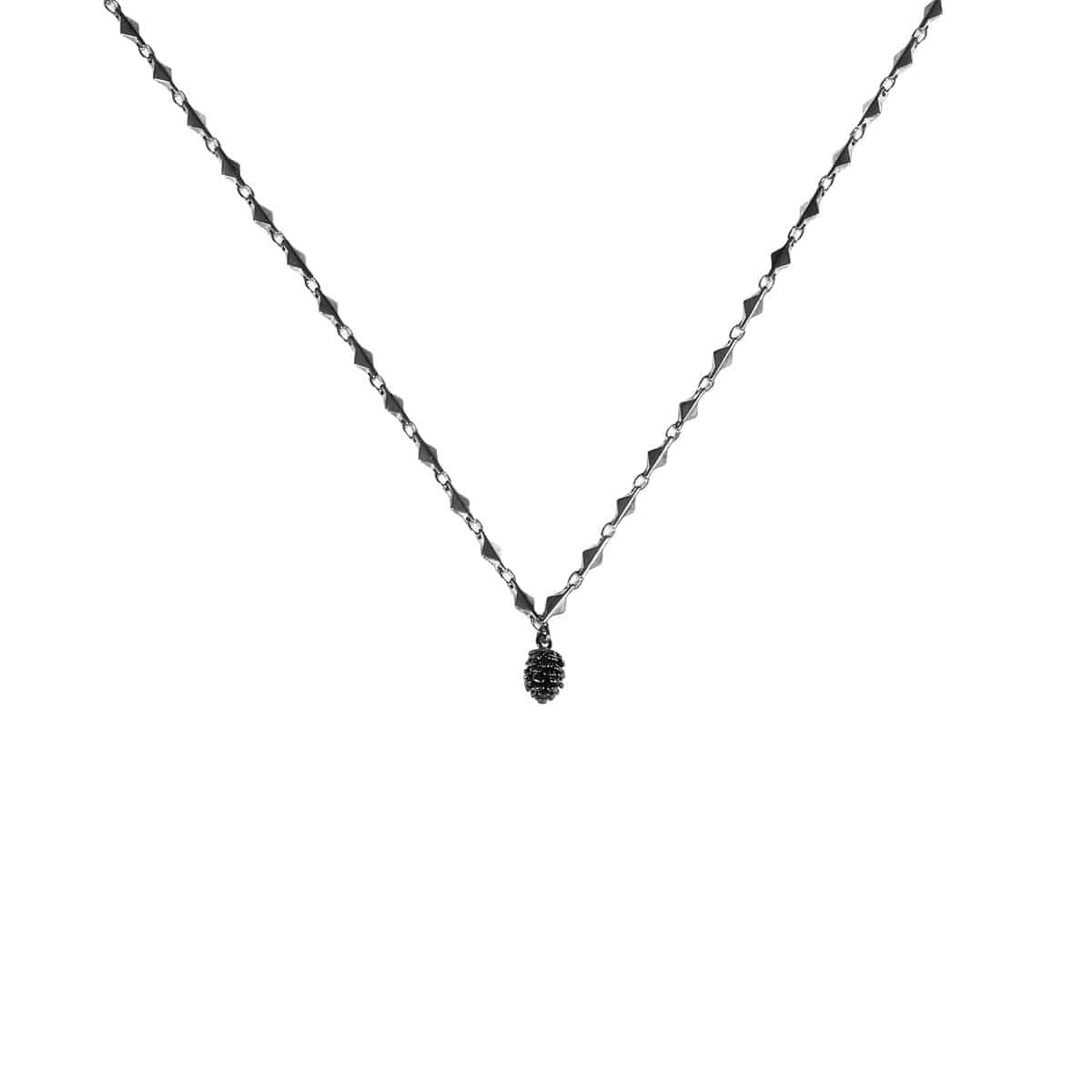 PINE TREE necklace(BLACK) 