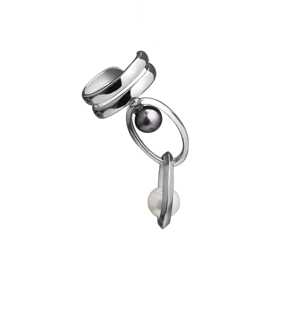 ETERNAL pearl earcuff-Single piece- 